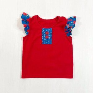 Eleanor Rose Schoolyard Fun Lynn Top 4-5